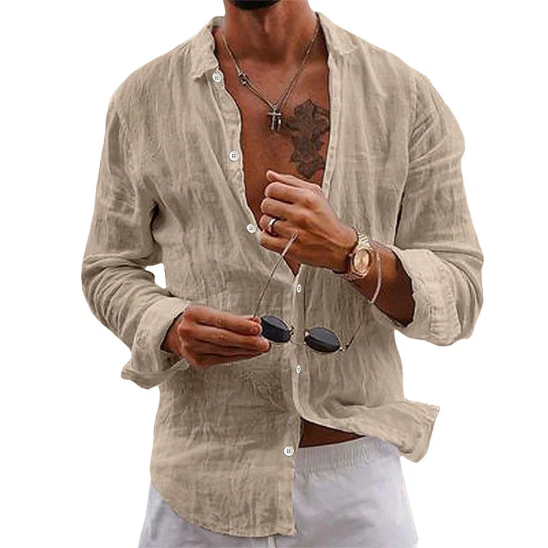 High Quality Linen Shirt – Modern & Stylish Essential for Your Wardrobe