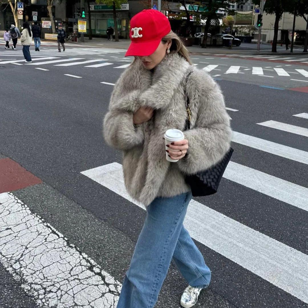 Eco-Friendly Fur Coat – Chic & Sustainable Outerwear