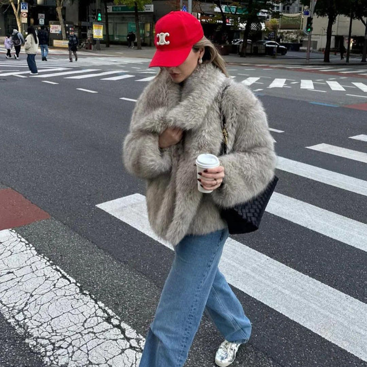 Eco-Friendly Fur Coat – Chic & Sustainable Outerwear