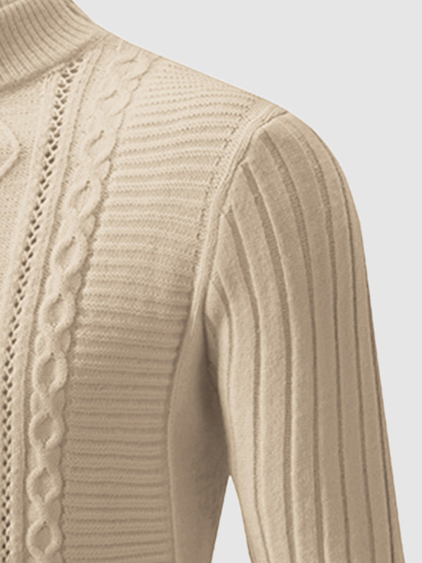 Twist Slim Sweater – Trendy & Comfortable Layering Essential