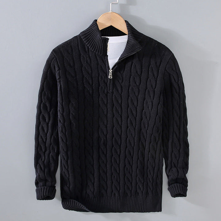 Warm Halfzip Sweatshirt – Trendy & Comfortable Layering Piece