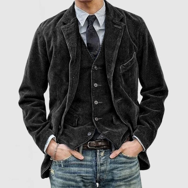 Corduroy Suit Jacket – Sophisticated & Stylish Statement Piece
