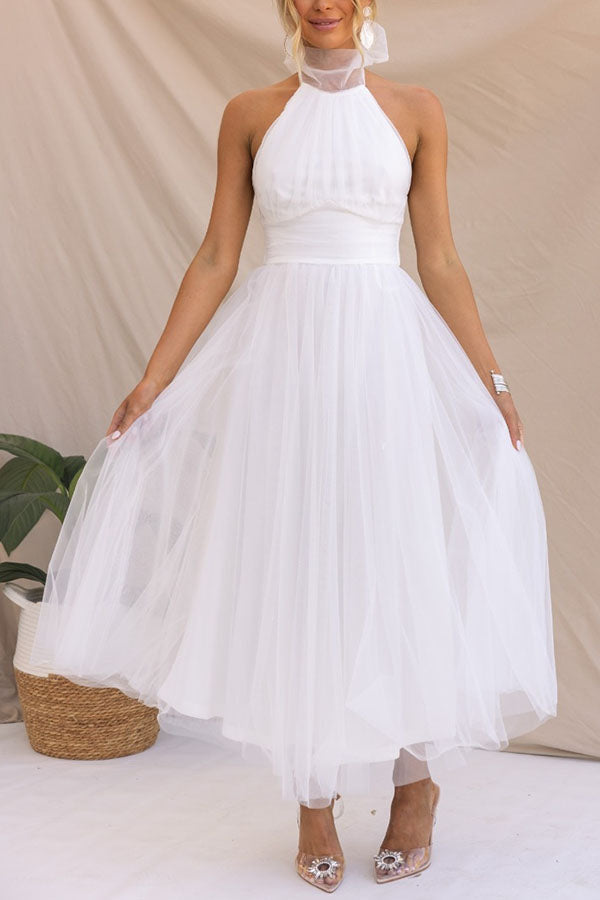 Elegant Dress with Long Skirt – Sophisticated Style for Any Occasion