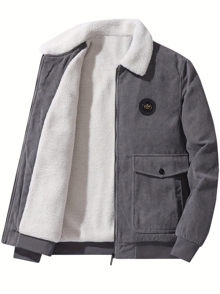 Multi-Pocket Corduroy Jacket – Trendy & Casual Style for Everyday Wear