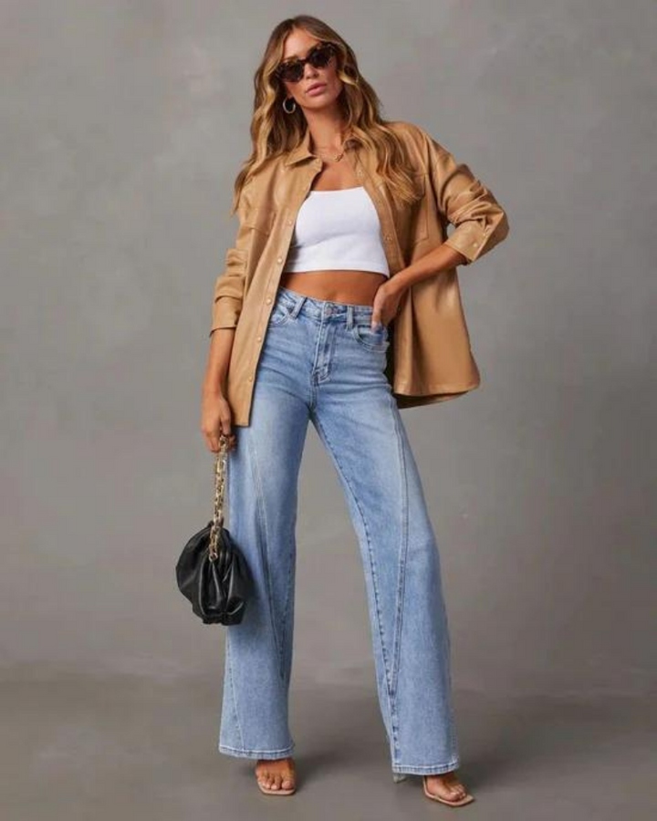 Wide Leg Jeans – Trendy & Comfortable Casual Style