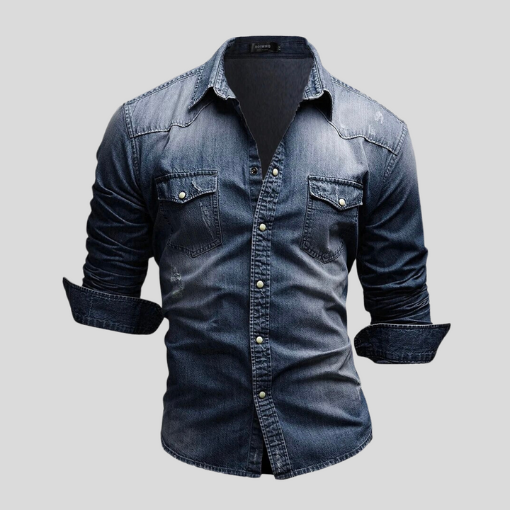 Modern Denim Shirt – Trendy & Stylish Wardrobe Essential