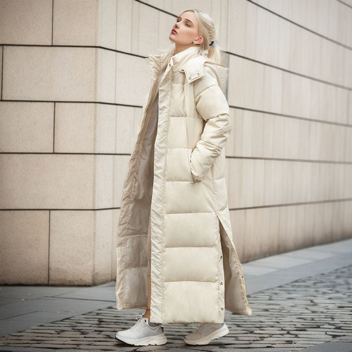 Windproof Long Winter Coat – Trendy & Stylish Outerwear for Cold Weather