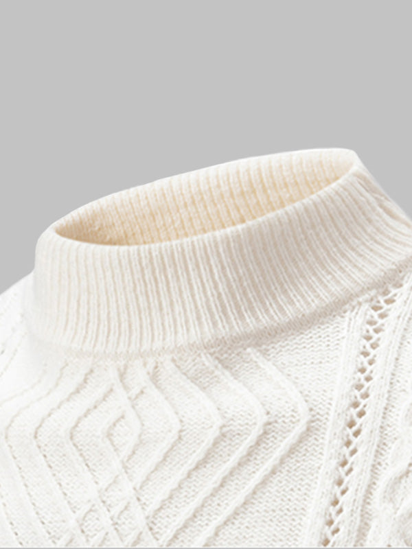 Twist Slim Sweater – Trendy & Comfortable Layering Essential