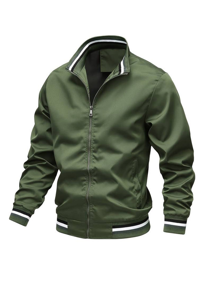 Stylish Stand Jacket – Modern & Chic Outerwear