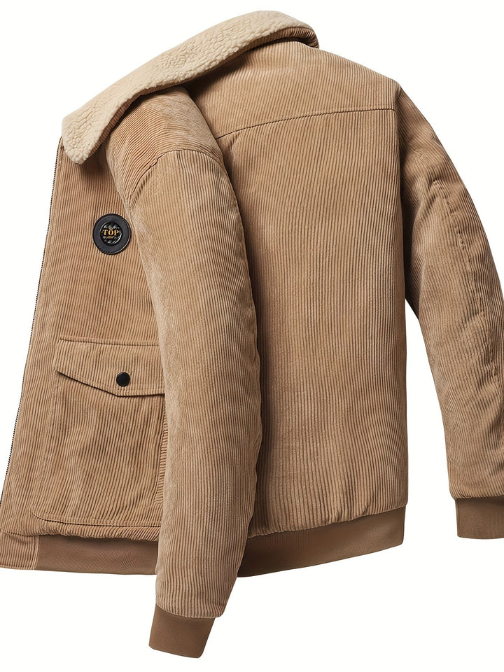 Multi-Pocket Corduroy Jacket – Trendy & Casual Style for Everyday Wear