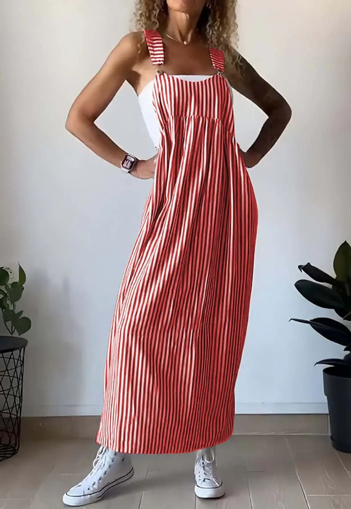 Elegant Striped Jumpsuit – Sophisticated Style for Every Occasion