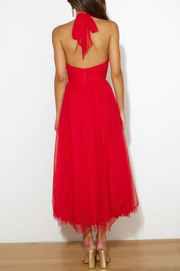Elegant Dress with Long Skirt – Sophisticated Style for Any Occasion