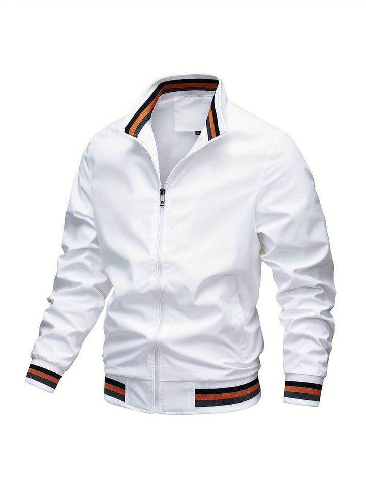 Stylish Stand Jacket – Modern & Chic Outerwear