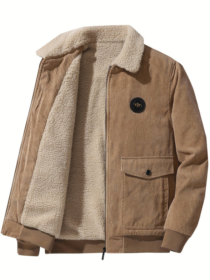 Multi-Pocket Corduroy Jacket – Trendy & Casual Style for Everyday Wear