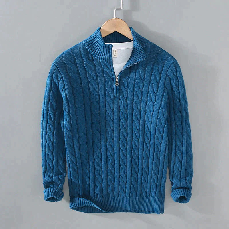 Warm Halfzip Sweatshirt – Trendy & Comfortable Layering Piece