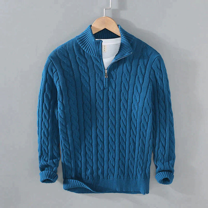 Warm Halfzip Sweatshirt – Trendy & Comfortable Layering Piece