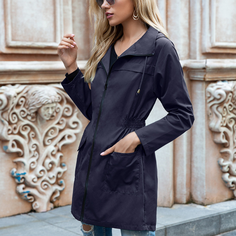 Waterproof Hooded Jacket – Chic & Modern Outerwear for All Seasons