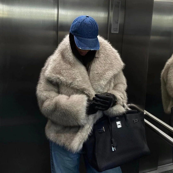 Eco-Friendly Fur Coat – Chic & Sustainable Outerwear