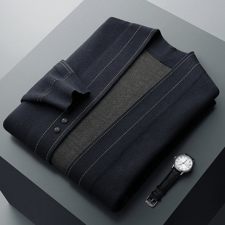Virgin Wool Cardigan – Elegant & Sophisticated Layering Essential