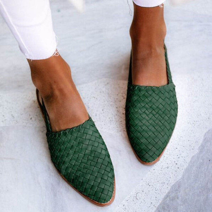 Leather Woven Sandals – Trendy & Comfortable Summer Footwear