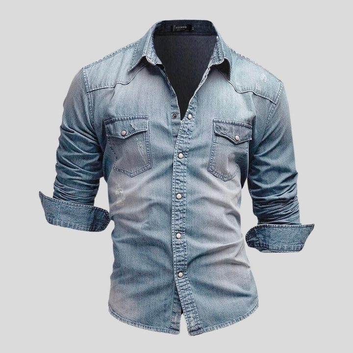 Modern Denim Shirt – Trendy & Stylish Wardrobe Essential