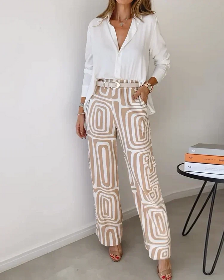 Elegant Two-Piece Set – Sophisticated & Stylish Ensemble
