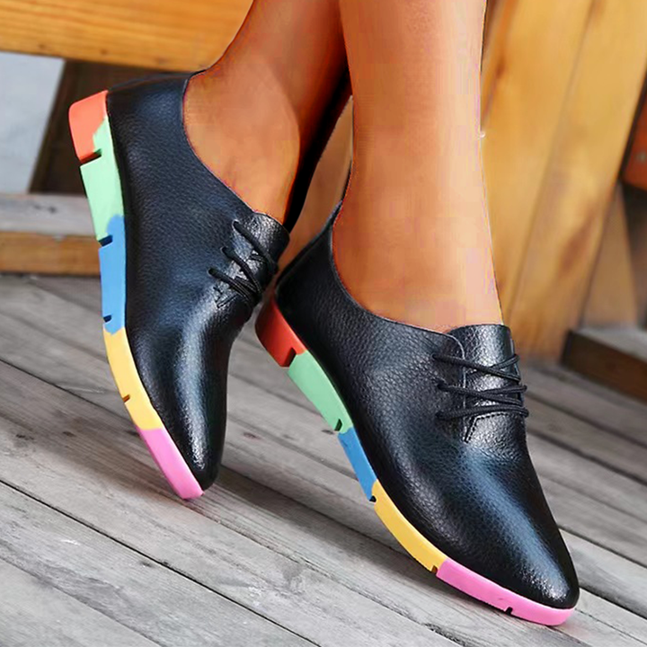 Breathable Leather Shoes – Chic & Comfortable Footwear