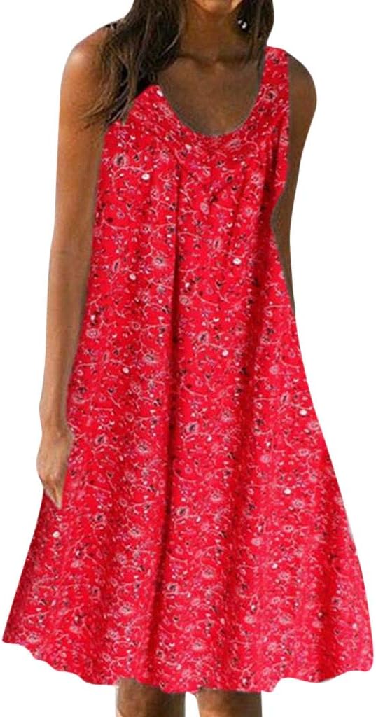 Plus Size Summer Dress – Trendy & Comfortable Sleeveless Style
