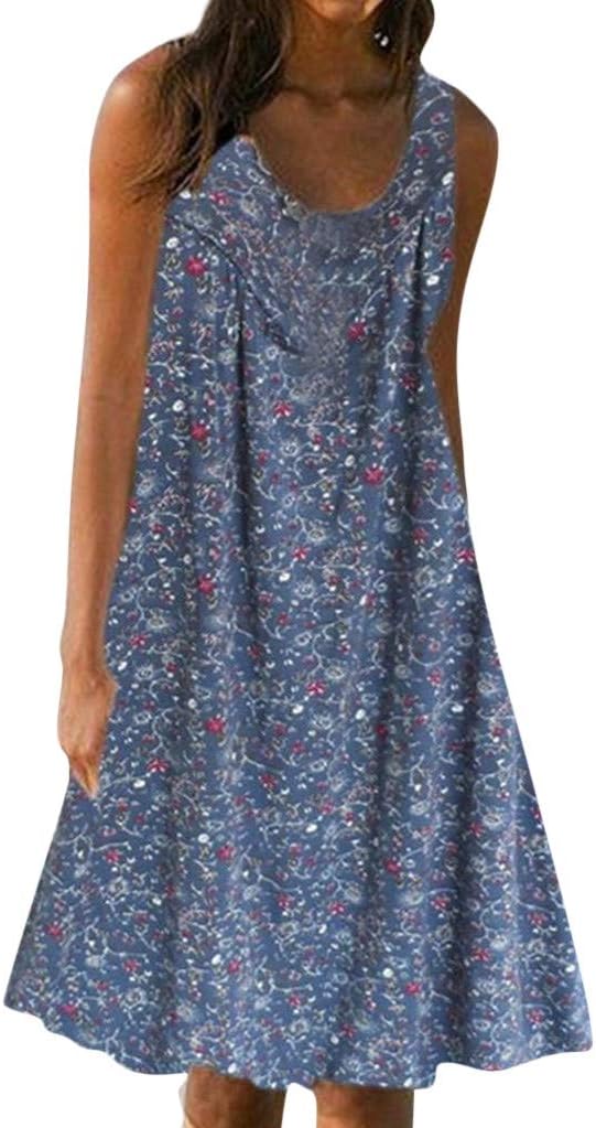 Plus Size Summer Dress – Trendy & Comfortable Sleeveless Style