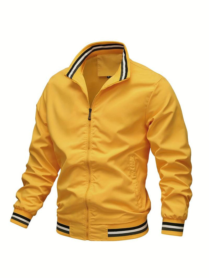 Stylish Stand Jacket – Modern & Chic Outerwear