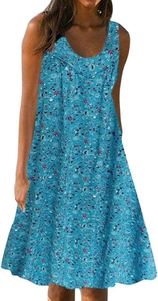 Plus Size Summer Dress – Trendy & Comfortable Sleeveless Style