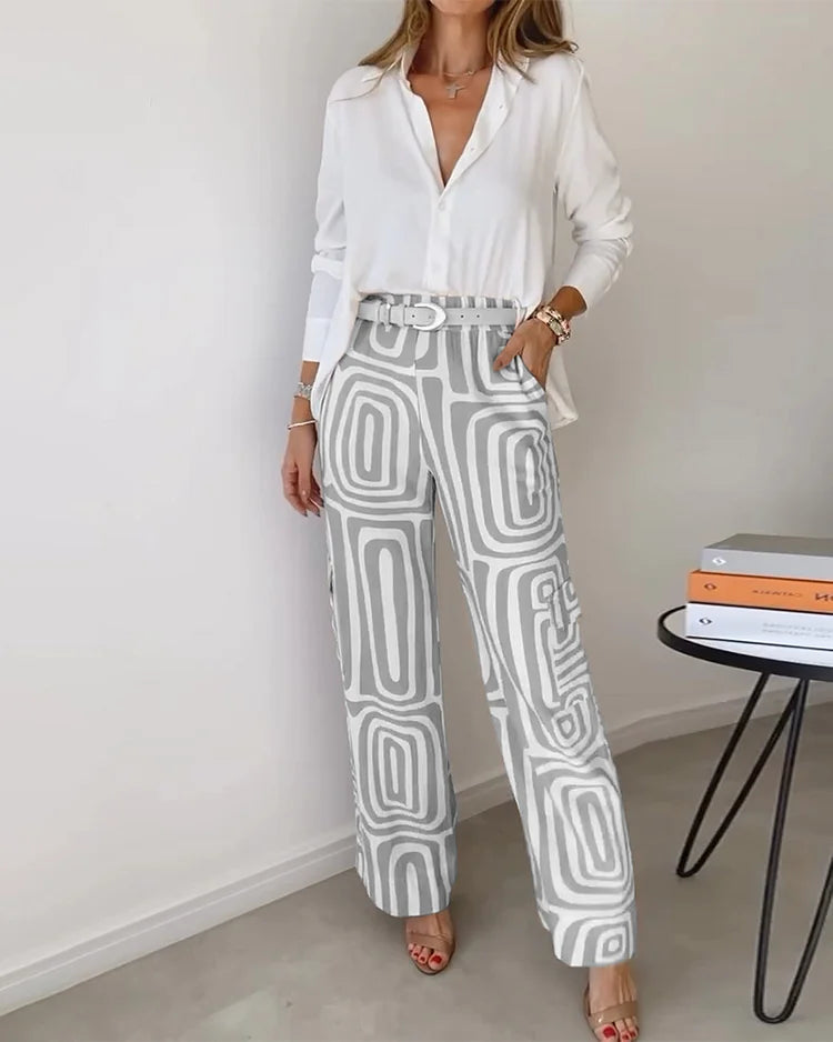 Elegant Two-Piece Set – Sophisticated & Stylish Ensemble