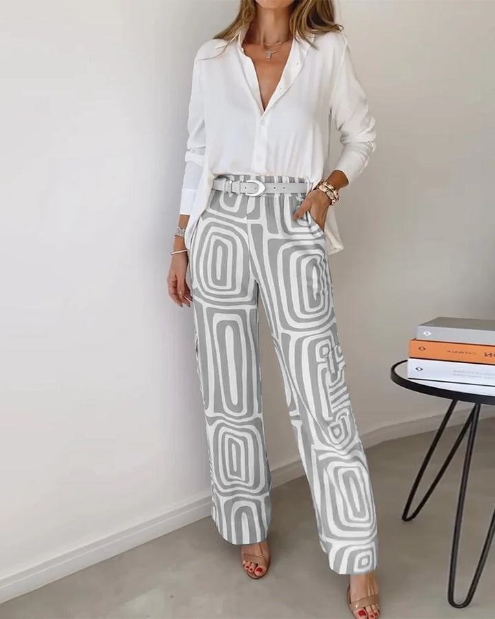 Elegant Two-Piece Set – Sophisticated & Stylish Ensemble