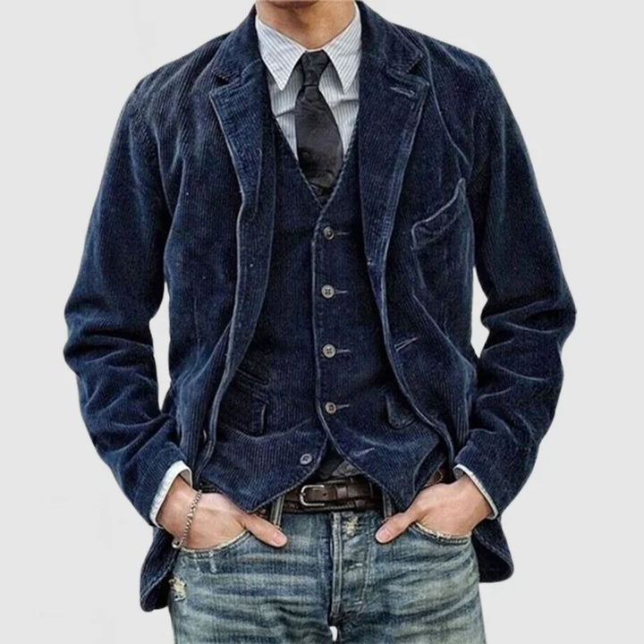 Corduroy Suit Jacket – Sophisticated & Stylish Statement Piece