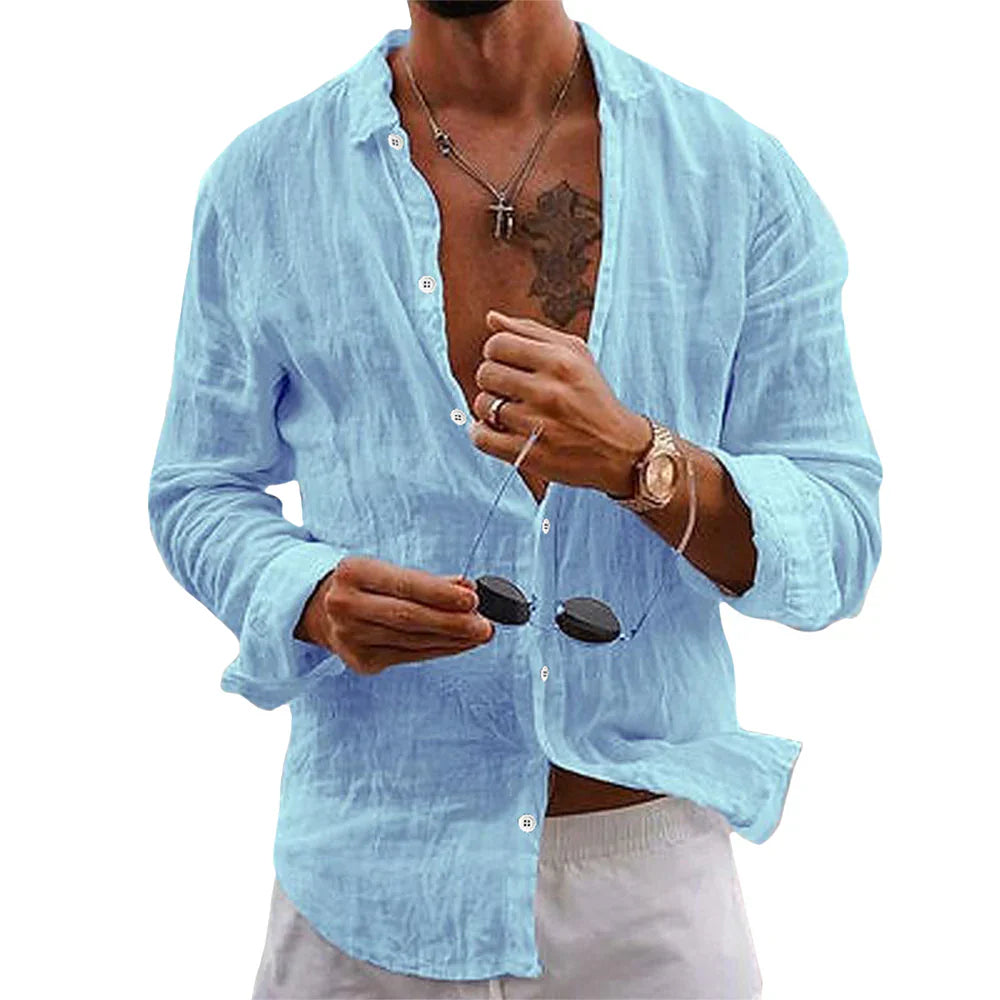 High Quality Linen Shirt – Modern & Stylish Essential for Your Wardrobe