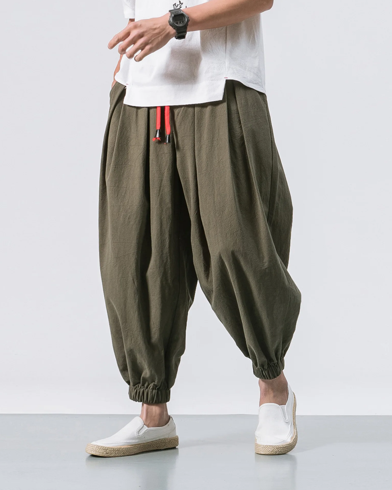 Loose Cropped Pants – Trendy & Relaxed Style for Everyday Comfort
