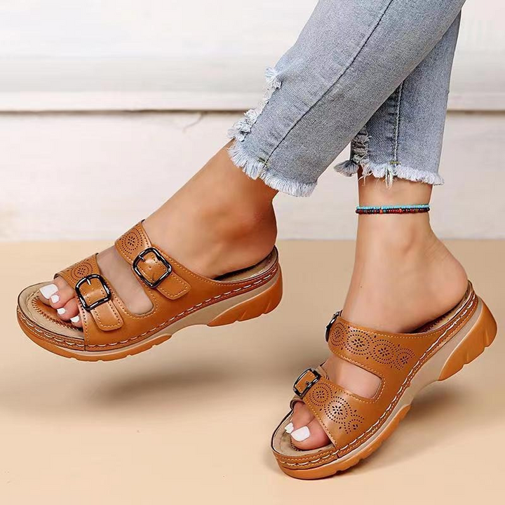 Leather Orthopedic Sandals – Comfortable & Supportive Footwear