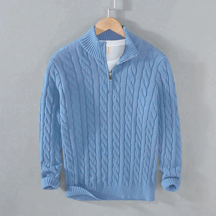 Warm Halfzip Sweatshirt – Trendy & Comfortable Layering Piece