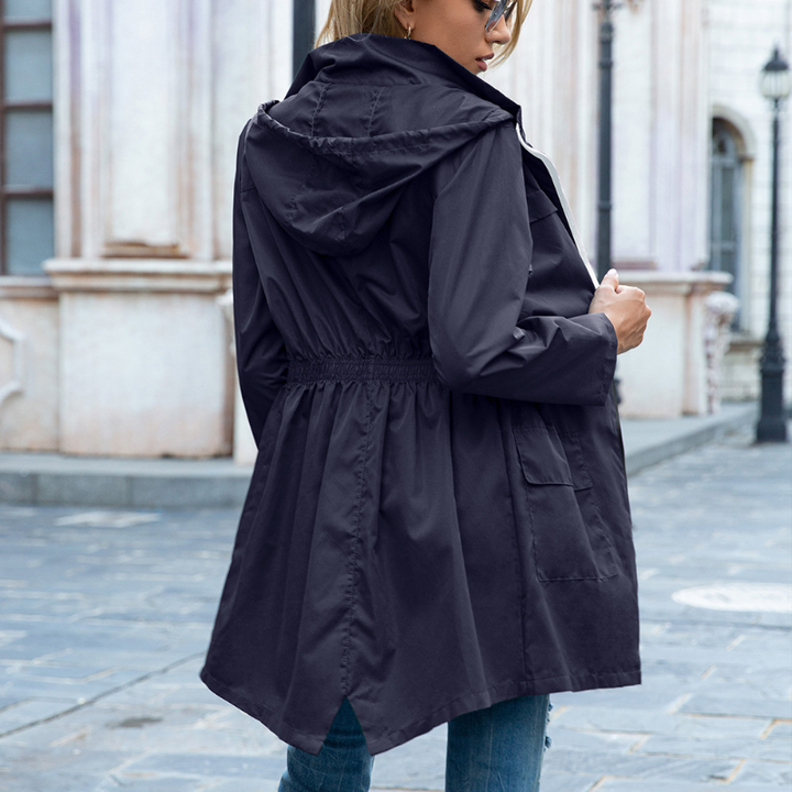 Waterproof Hooded Jacket – Chic & Modern Outerwear for All Seasons