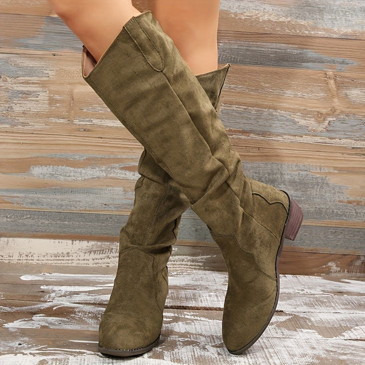 Women's Long Tube Boots – Trendy & Chic Footwear for Every Occasion