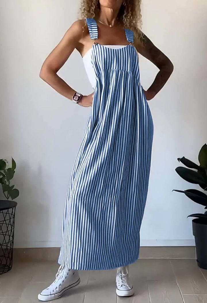 Elegant Striped Jumpsuit – Sophisticated Style for Every Occasion