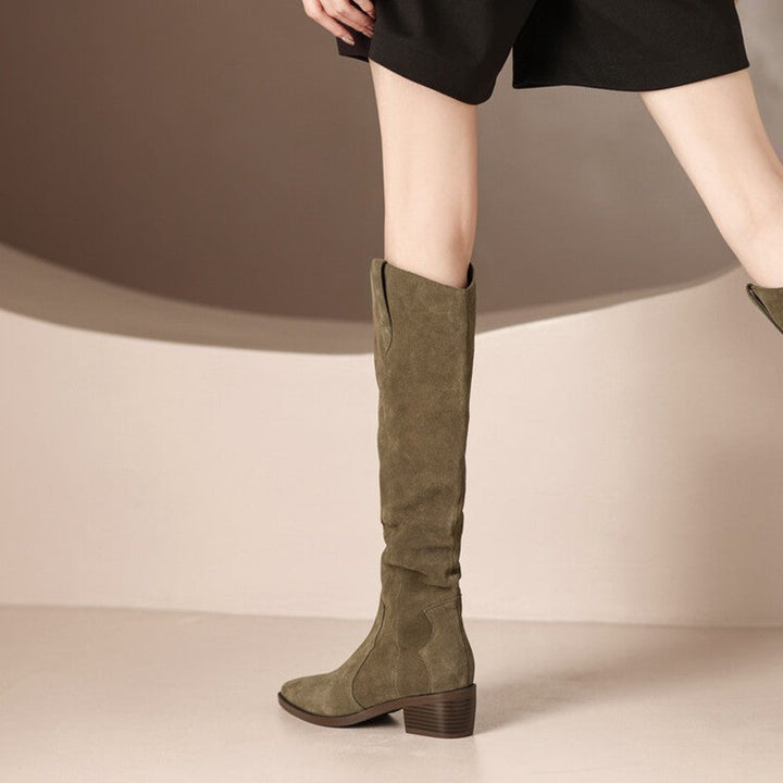 Women's Long Tube Boots – Trendy & Chic Footwear for Every Occasion