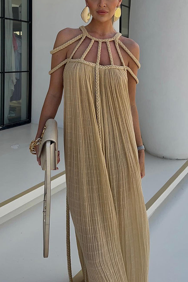 Comfortable Long Cotton Dress – Relaxed & Stylish Everyday Essential