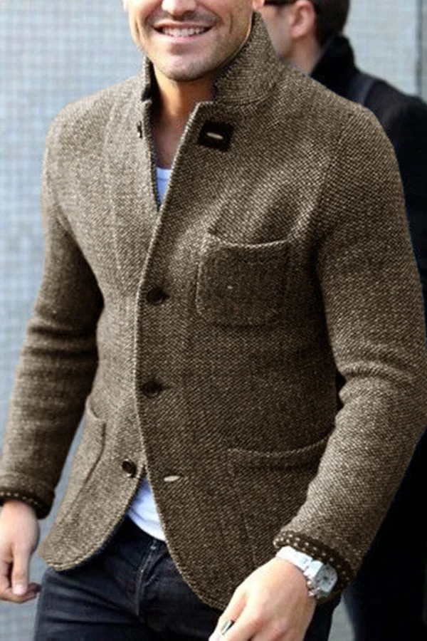 Retro Cardigan Jacket – Trendy & Comfortable Layering Essential