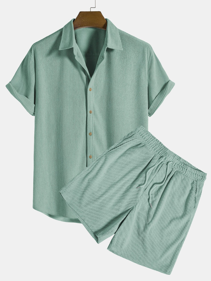 Modern Classic Polo & Shorts Set – Trendy Style for Effortless Summer Outfits