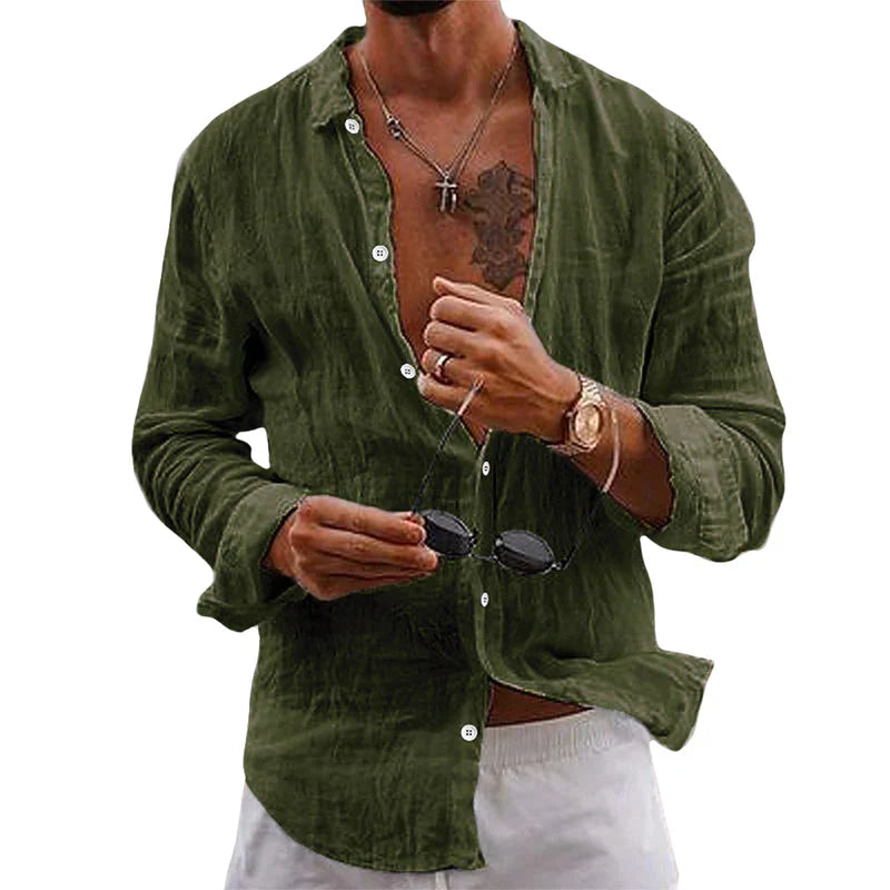 High Quality Linen Shirt – Modern & Stylish Essential for Your Wardrobe