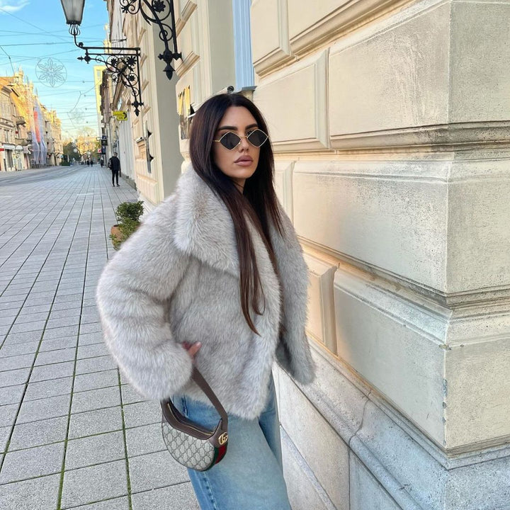 Eco-Friendly Fur Coat – Chic & Sustainable Outerwear