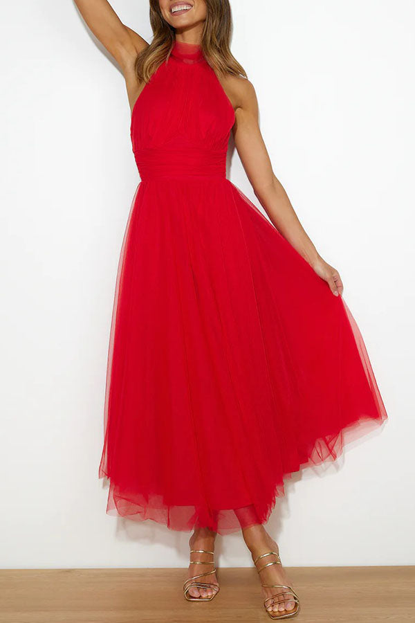 Elegant Dress with Long Skirt – Sophisticated Style for Any Occasion