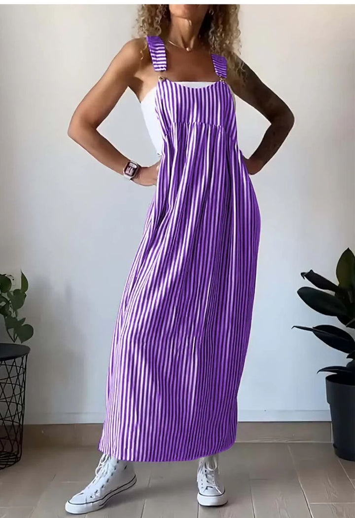 Elegant Striped Jumpsuit – Sophisticated Style for Every Occasion