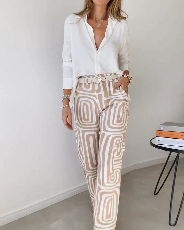 Elegant Two-Piece Set – Sophisticated & Stylish Ensemble
